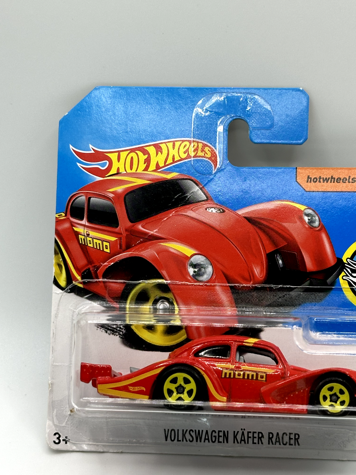 2017 Hot Wheels HW Speed Graphics Volkswagen Kafer Racer Cracked Blister/Creased