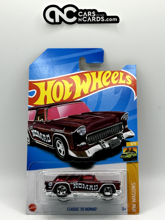 2023 Hot Wheels HW Wagons 5/5 Classic '55 Nomad Red