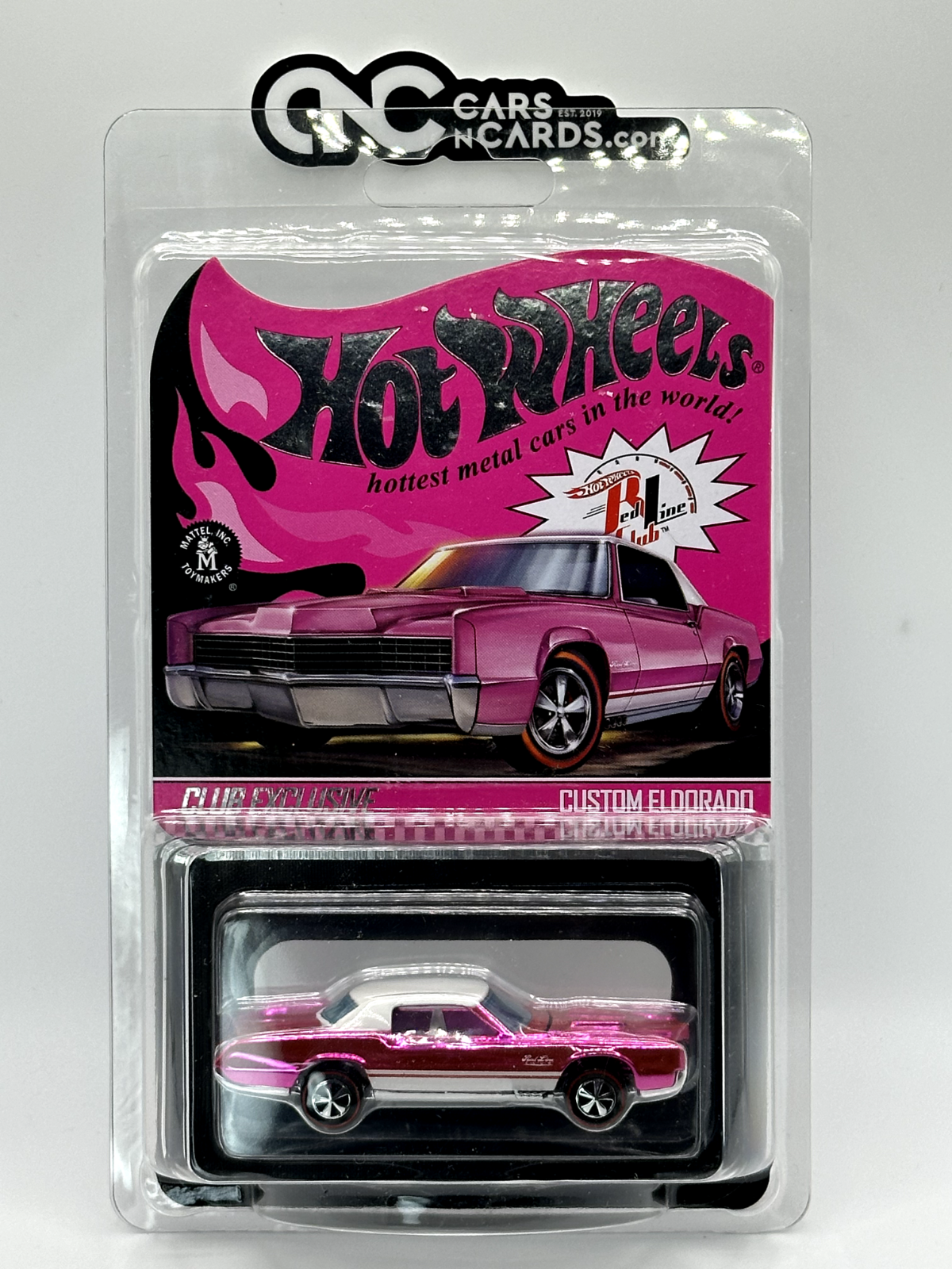 2021 Hot Wheels RLC Red Line Club Custom Eldorado Pink