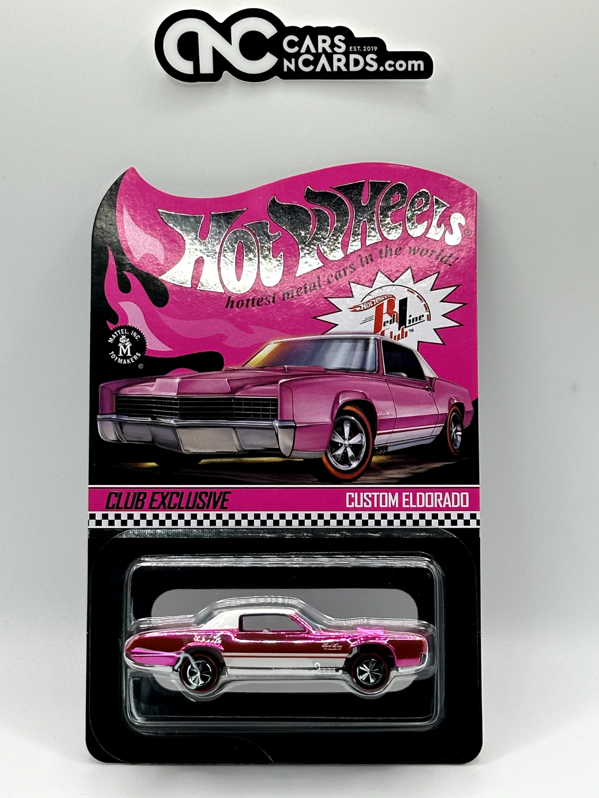 2021 Hot Wheels RLC Red Line Club Custom Eldorado Pink