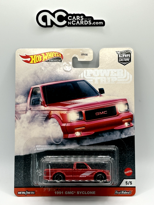 2020 Hot Wheels Car Culture Premium Power Trip 5/5 1991 GMC Syclone