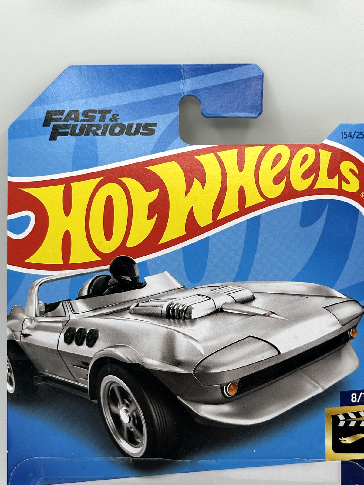 2023 Hot Wheels HW Screen Time 8/10 Corvette Grand Sport Roadster (Card Damage)