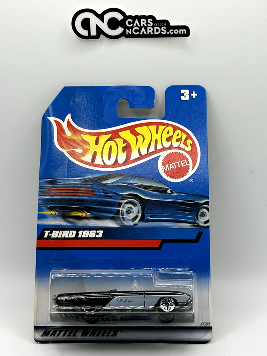 2000 Hot Wheels T-Bird 1963 Collector #130 (Card Damage)