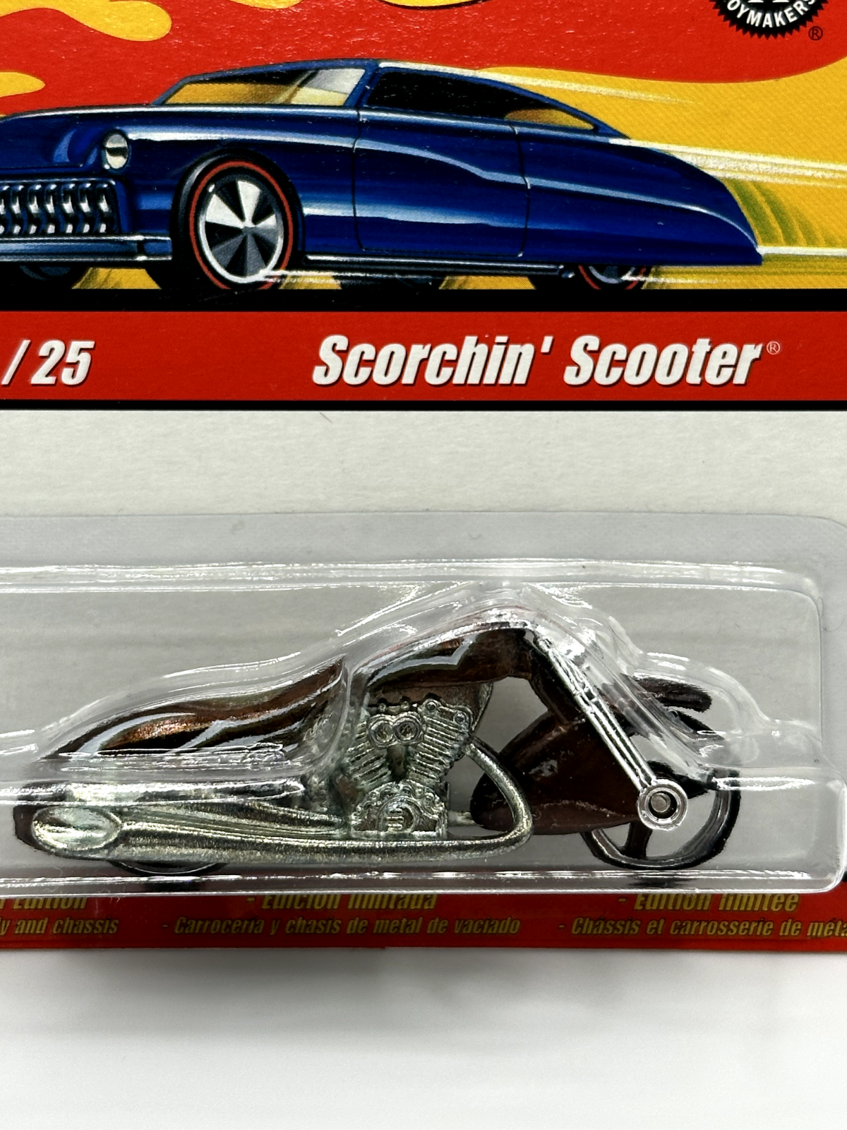 2005 Hot Wheels Classics Series 1 #23/25 Scorchin' Scooter Brown