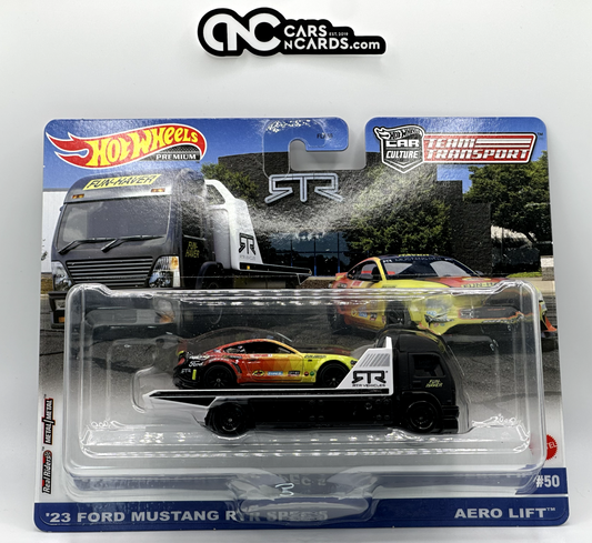 2023 Hot Wheels Car Culture Team Transport #50 '23 Ford Mustang RTR Spec 5