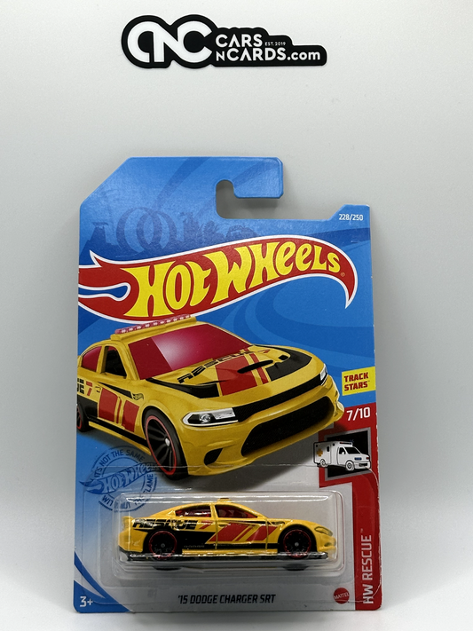 2021 Hot Wheels HW Rescue 7/10 '15 Dodge Charger SRT