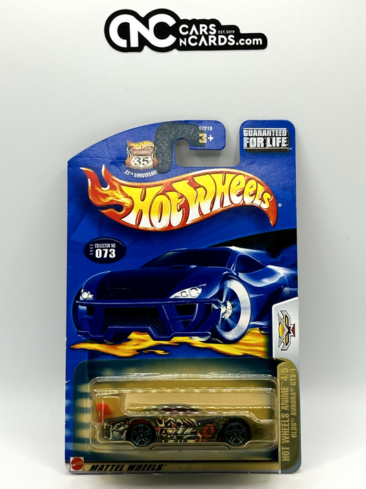 2003 Hot Wheels Hot Wheels Anime 4/5 Olds Aurora GTS-1 Collector #073