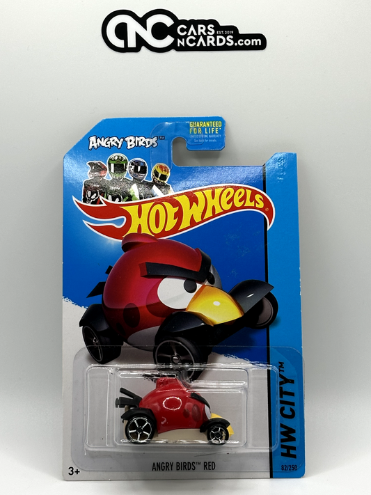 2014 Hot Wheels HW City Angry Birds Red