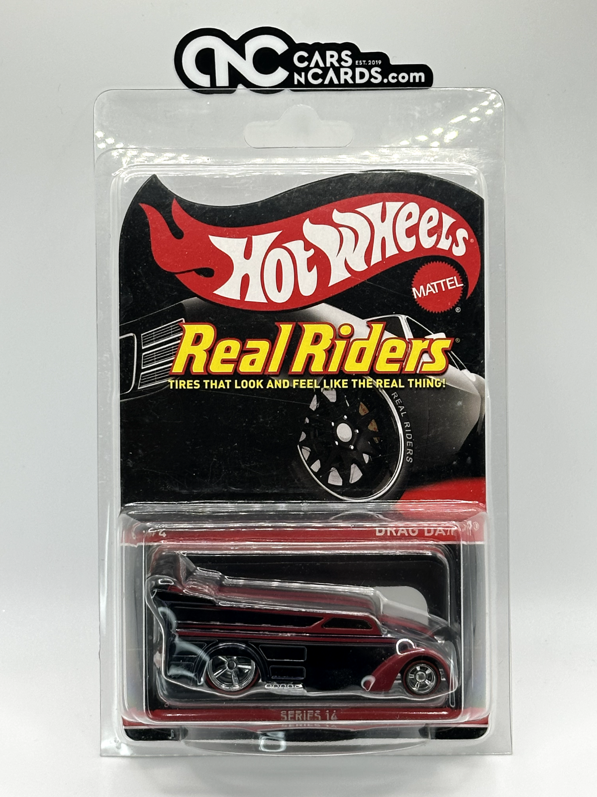 2016 Hot Wheels Series 14 RLC Real Riders Drag Dairy 02231/06000 With Protector
