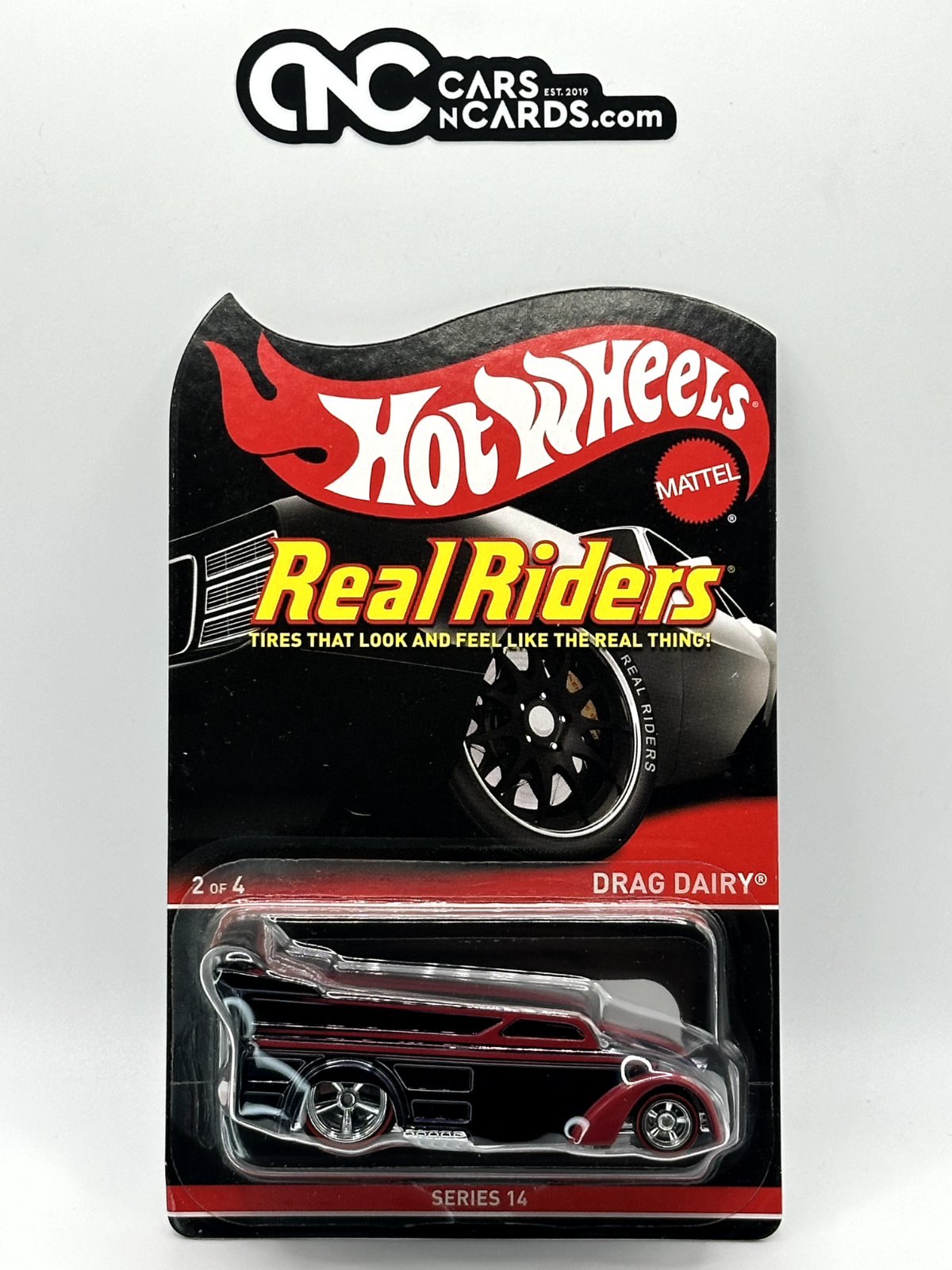 2016 Hot Wheels Series 14 RLC Real Riders Drag Dairy 02231/06000 With Protector