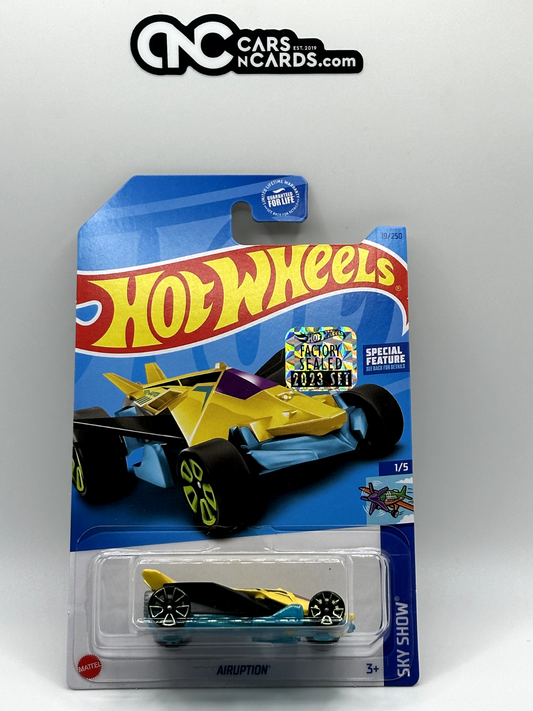 2023 Hot Wheels RLC Factory Sealed Sky Show 1/5 Airuption Blue