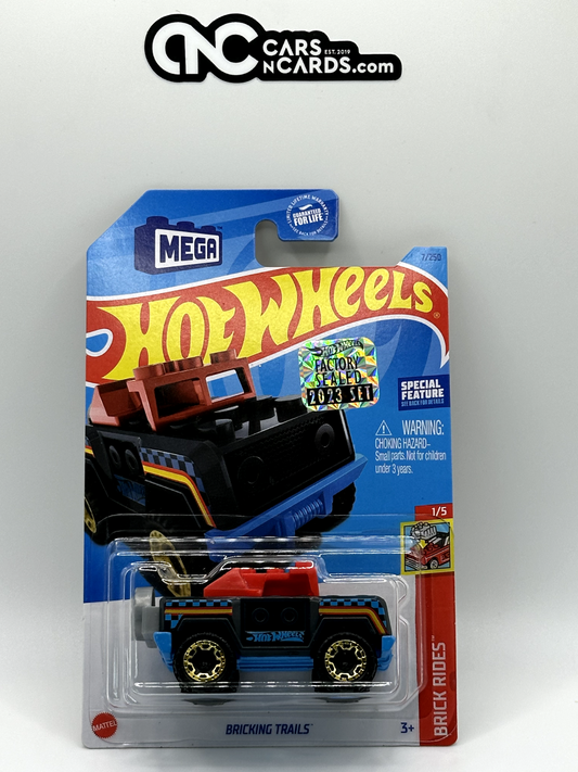 2023 Hot Wheels RLC Factory Sealed Brick Rides 1/5 Bricking Trails Black