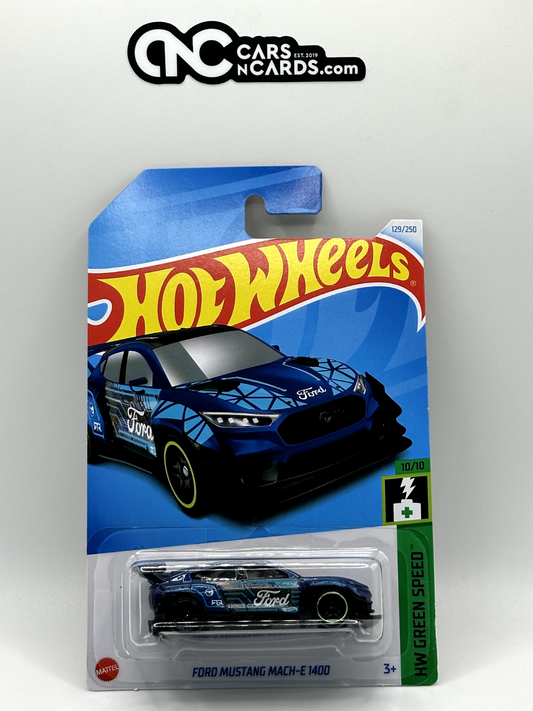 2024 Hot Wheels HW Green Speed 10/10 Ford Mustang Mach-E 1400 Treasure Hunt