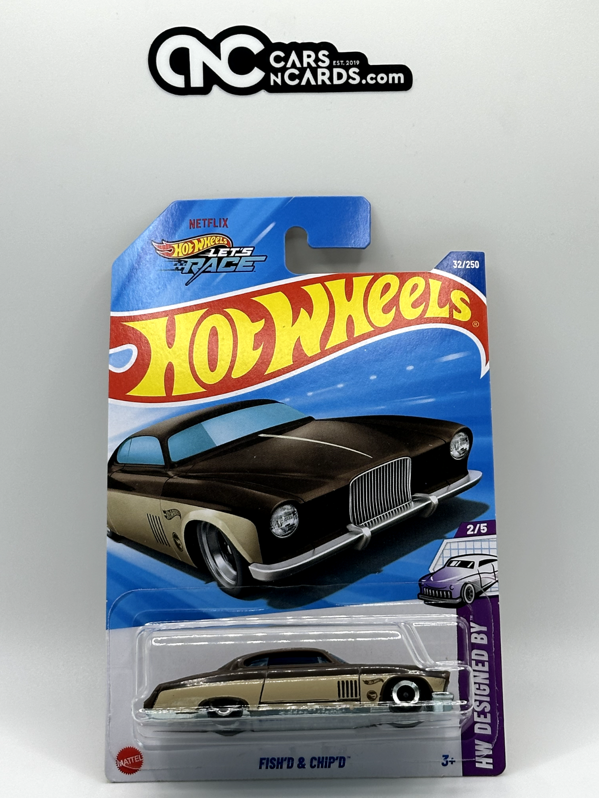 2025 Hot Wheels HW Designed By 2/5 Fish'd & Chip'd Treasure Hunt