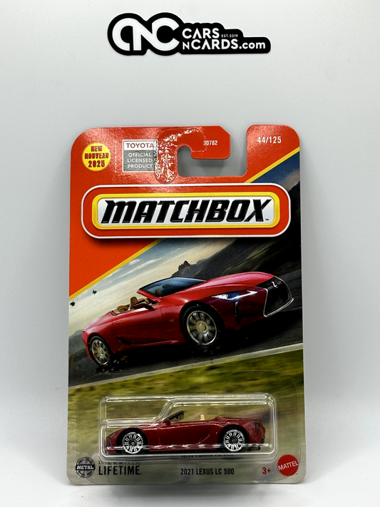2025 Matchbox 2021 Lexus LC 500 44/125