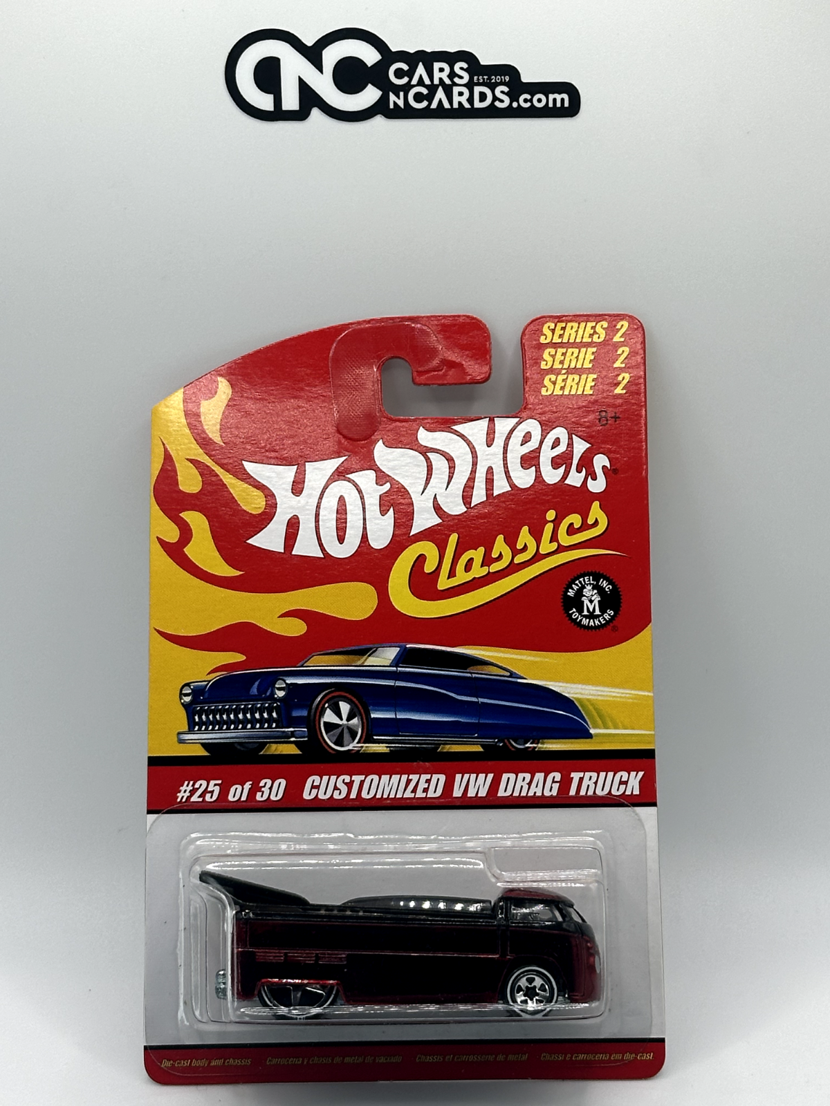 2006 Hot Wheels Classics Series 2 #25/30 Customized VW Drag Truck Red