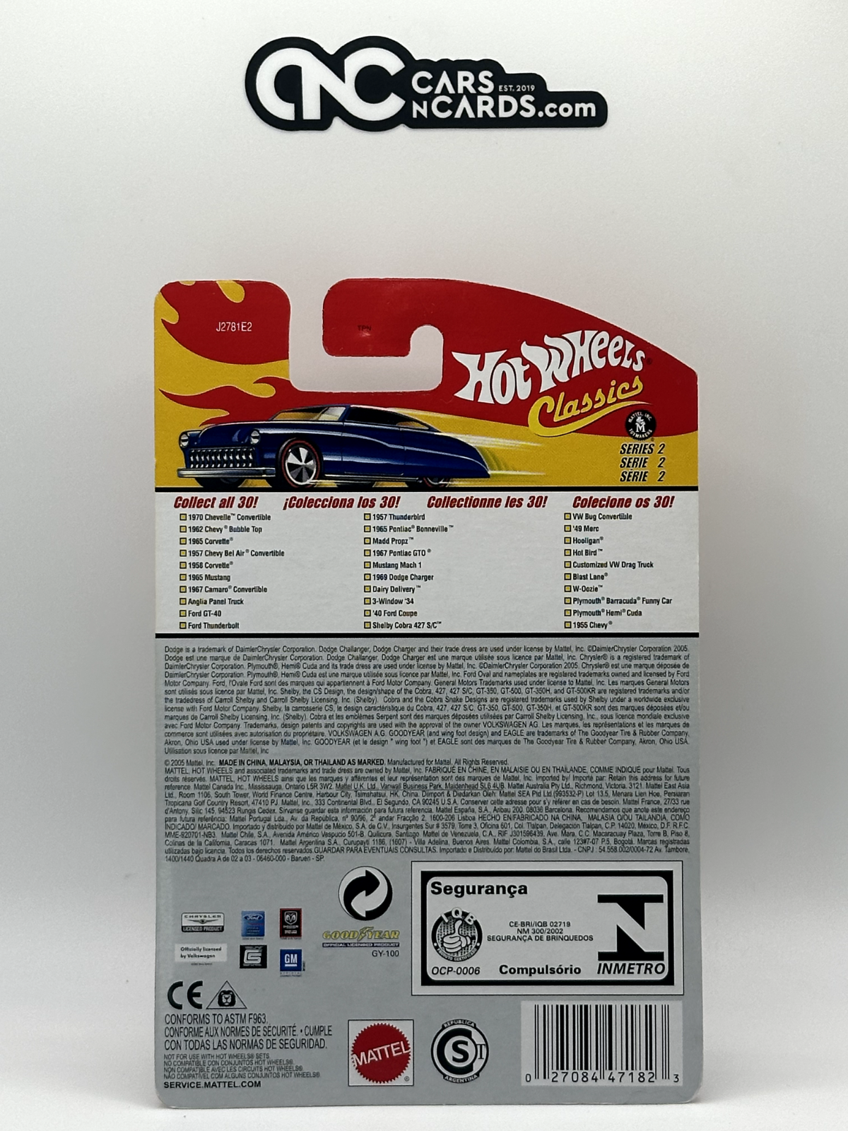 2006 Hot Wheels Classics Series 2 #25/30 Customized VW Drag Truck Red