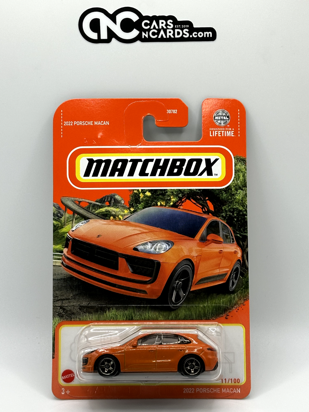 2024 Matchbox 2022 Porsche Macan 11/100 Orange NIP