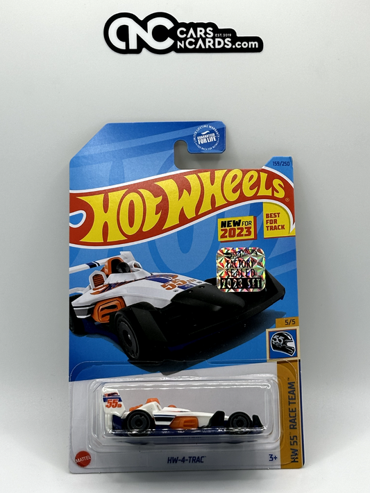2023 Hot Wheels RLC Factory Sealed HW 55 Race Team 5/5 HW-4-Trac White