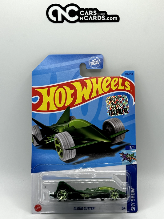 2023 Hot Wheels RLC Factory Sealed Sky Show 5/5 Cloud Cutter Green (Card Crease)