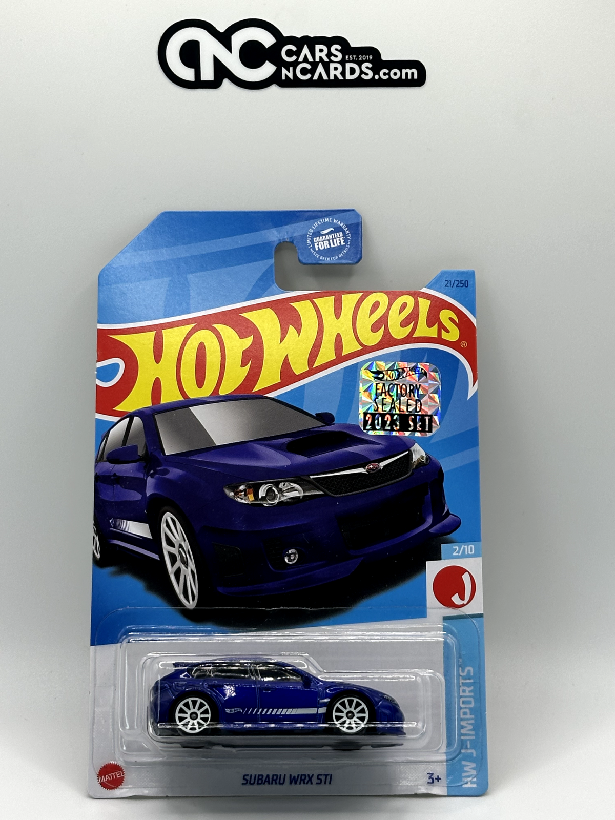 2023 Hot Wheels RLC Factory Sealed HW J-Imports Subaru WRX STI Blue Rough Edges