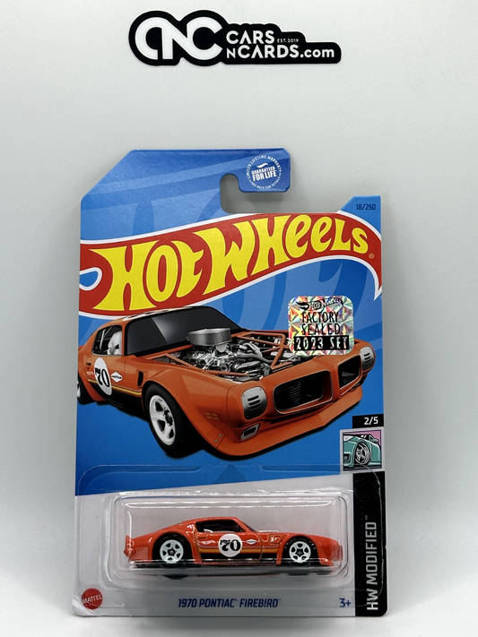 2023 Hot Wheels RLC Factory Sealed Pontiac Firebird Orange Kroger (Soft Corner)