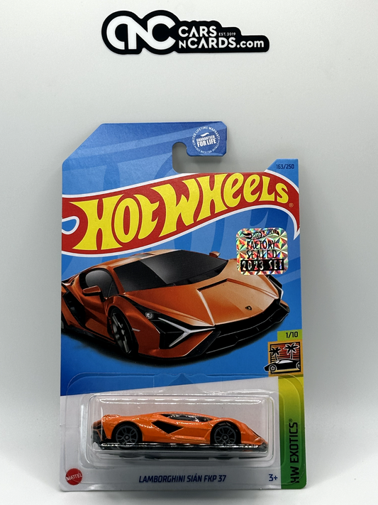 2023 Hot Wheels RLC Factory Sealed HW Exotics Lamborghini Sian FKP 37 Orange