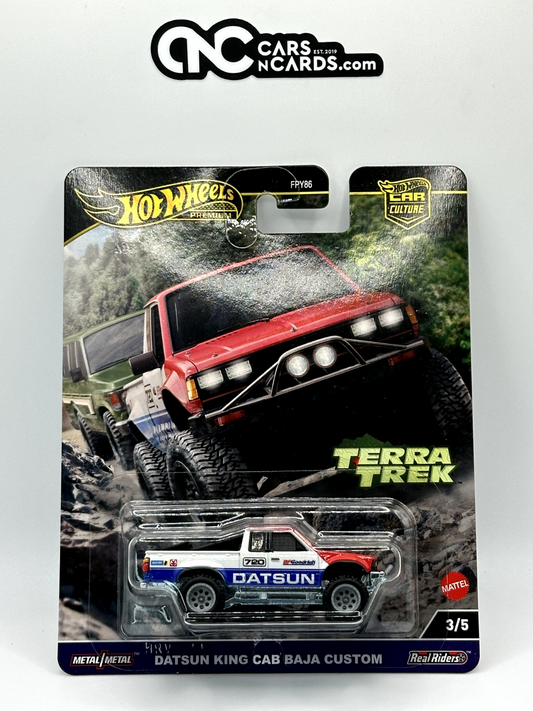 2024 Hot Wheels Premium Car Culture Terra Trek 3/5 Datsun King Cab Baja Custom