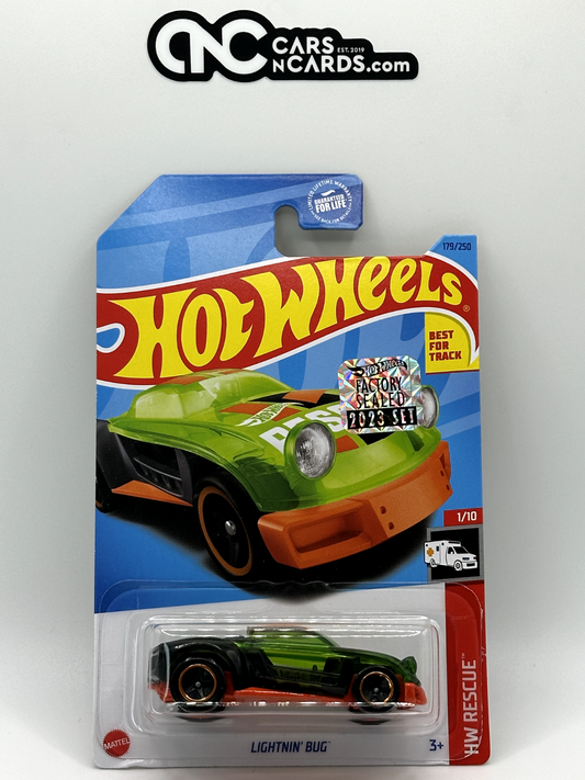 2023 Hot Wheels RLC Factory Sealed HW Rescue 1/10 Lightnin' Bug Green