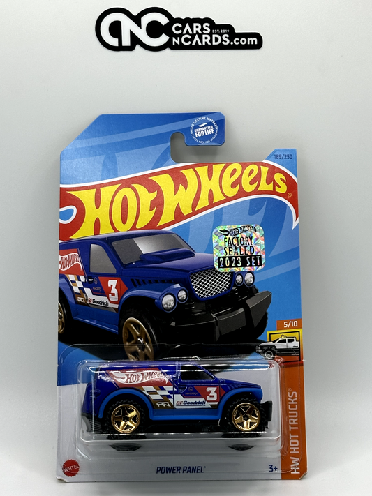 2023 Hot Wheels RLC Factory Sealed HW Hot Trucks 5/10 Power Panel (Soft Corners)