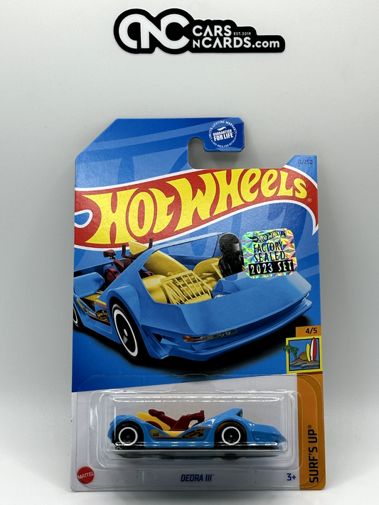 2023 Hot Wheels RLC Factory Sealed Surf's Up 4/5 Deora III Blue