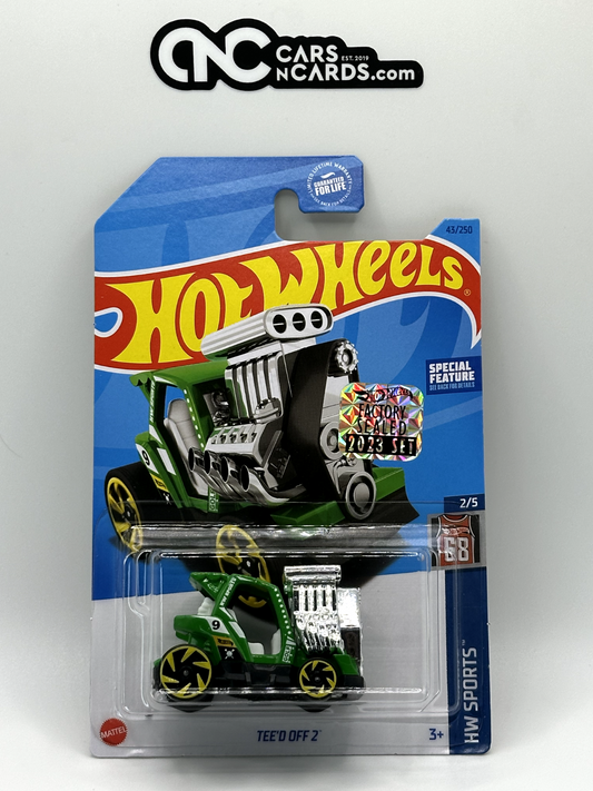 2023 Hot Wheels RLC Factory Sealed HW Sports 2/5 Tee'd Off 2 Green