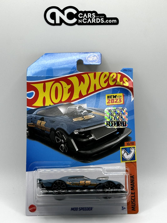 2023 Hot Wheels RLC Factory Sealed Muscle Mania 10/10 Mod Speeder (Card Damage)