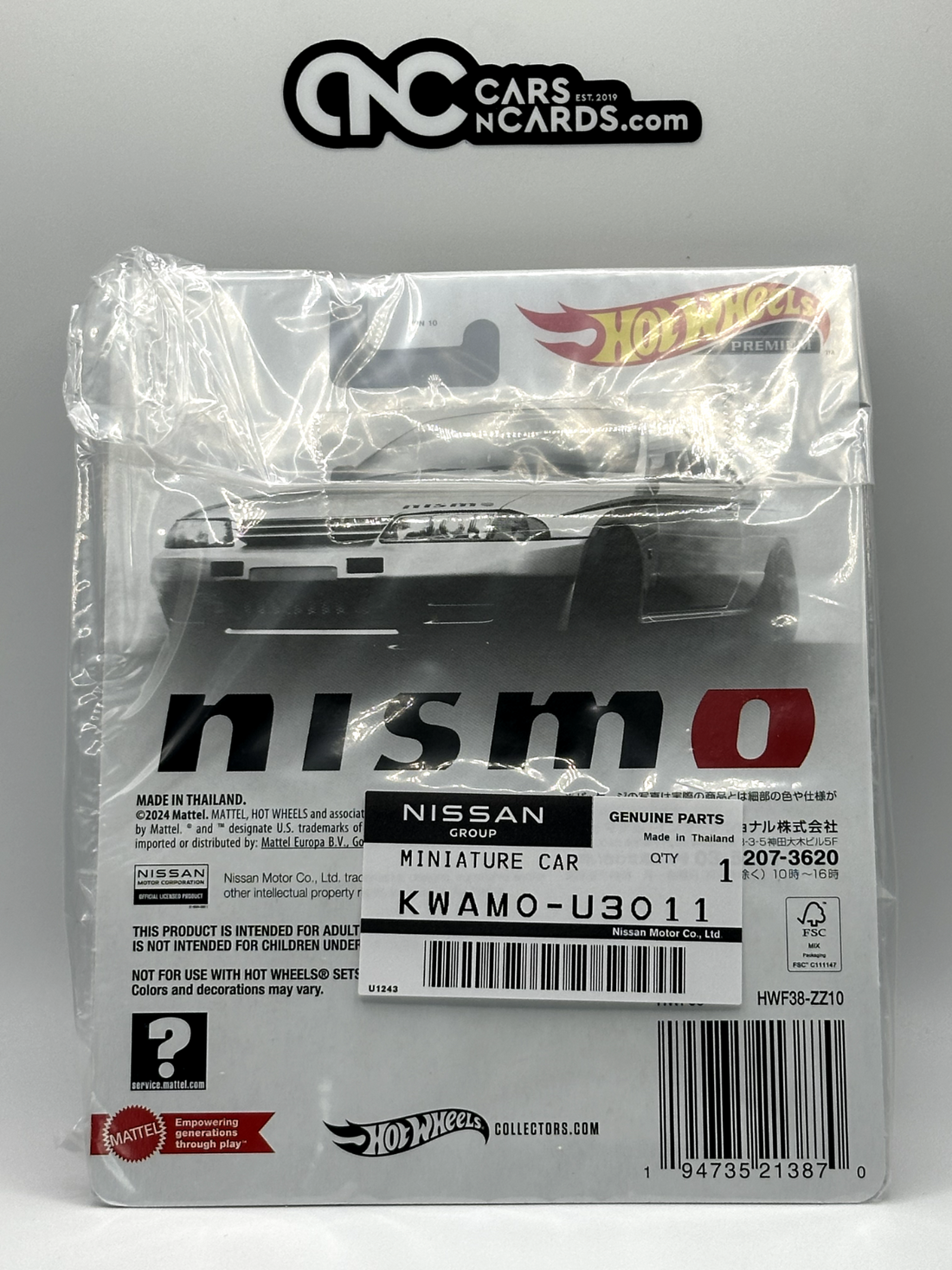 2024 Hot Wheels Premium Nismo Festival Zamac Nissan Skyline BNR32