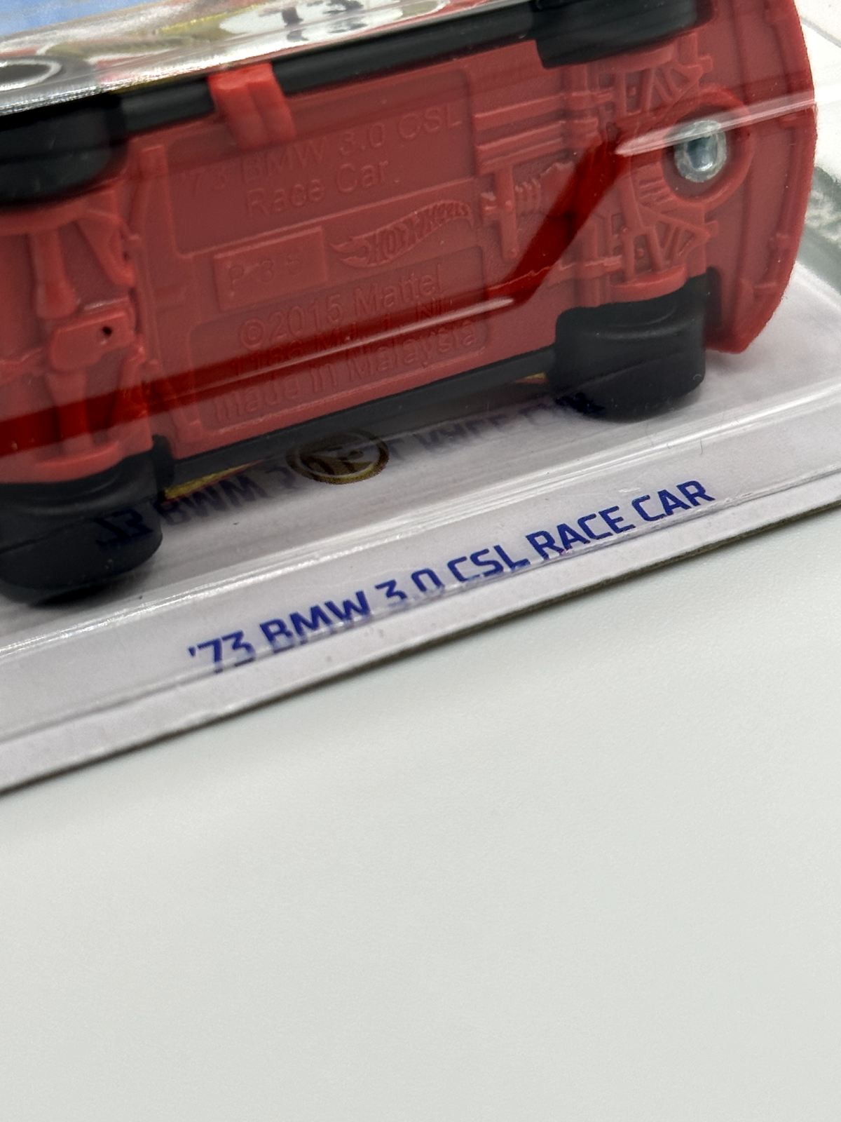 2022 Hot Wheels Super Treasure Hunt '73 BMW 3.0 CSL Race Car With Protector