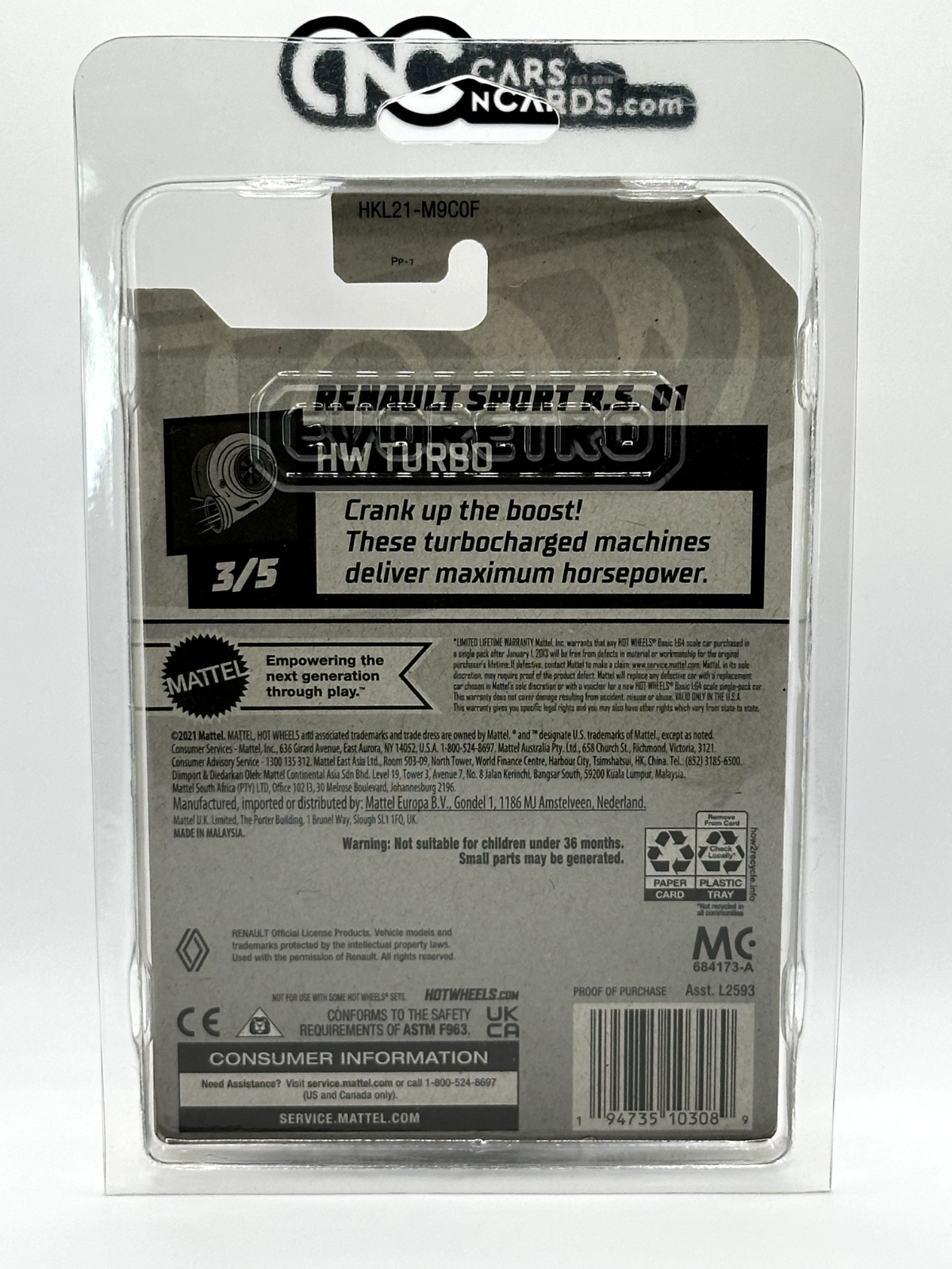 2023 Hot Wheels RLC Factory Sealed Super Treasure Hunt Renault Sport R.S. 01