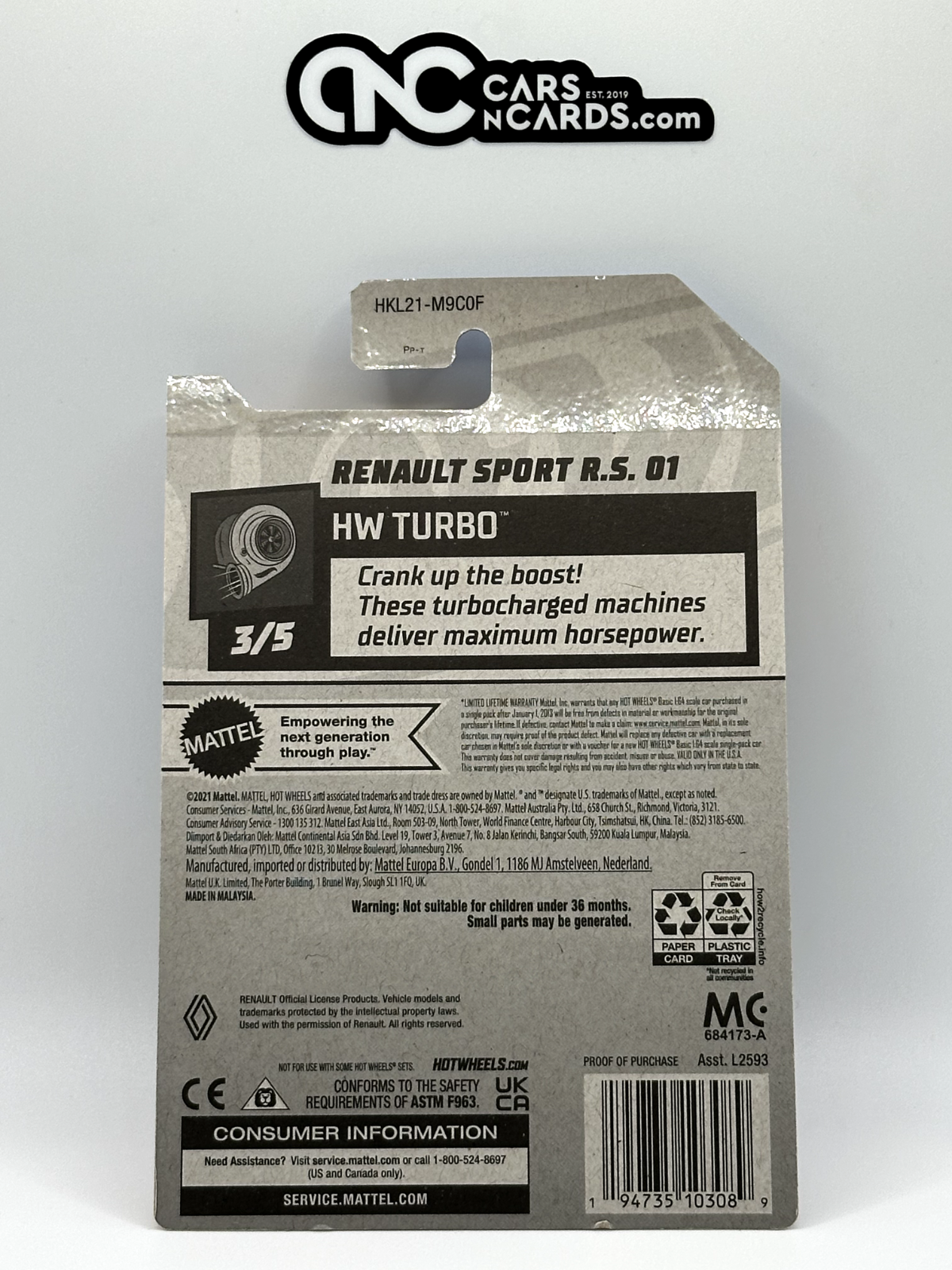 2023 Hot Wheels RLC Factory Sealed Super Treasure Hunt Renault Sport R.S. 01