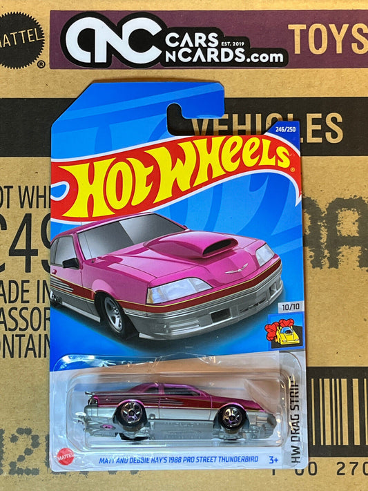 2022 Hot Wheels HW Drag Strip Matt and Debbie Hay's 1988 Pro Street Thunderbird