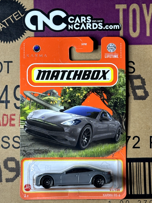 2024 Matchbox Karma GS-6 Grey 91/100