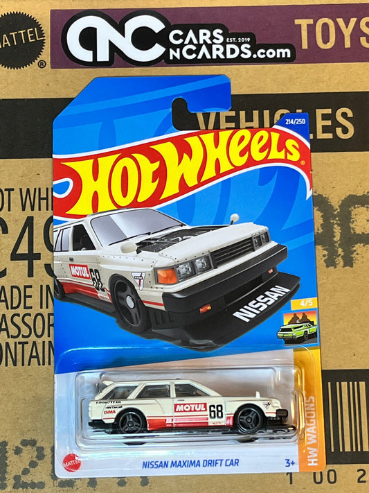 2022 Hot Wheels HW Wagons #4/5 Nissan Maxima Drift Car Motul NIP