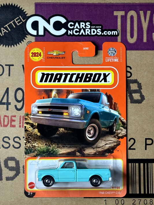 2024 Matchbox 1968 Chevy C10 Blue 19/100