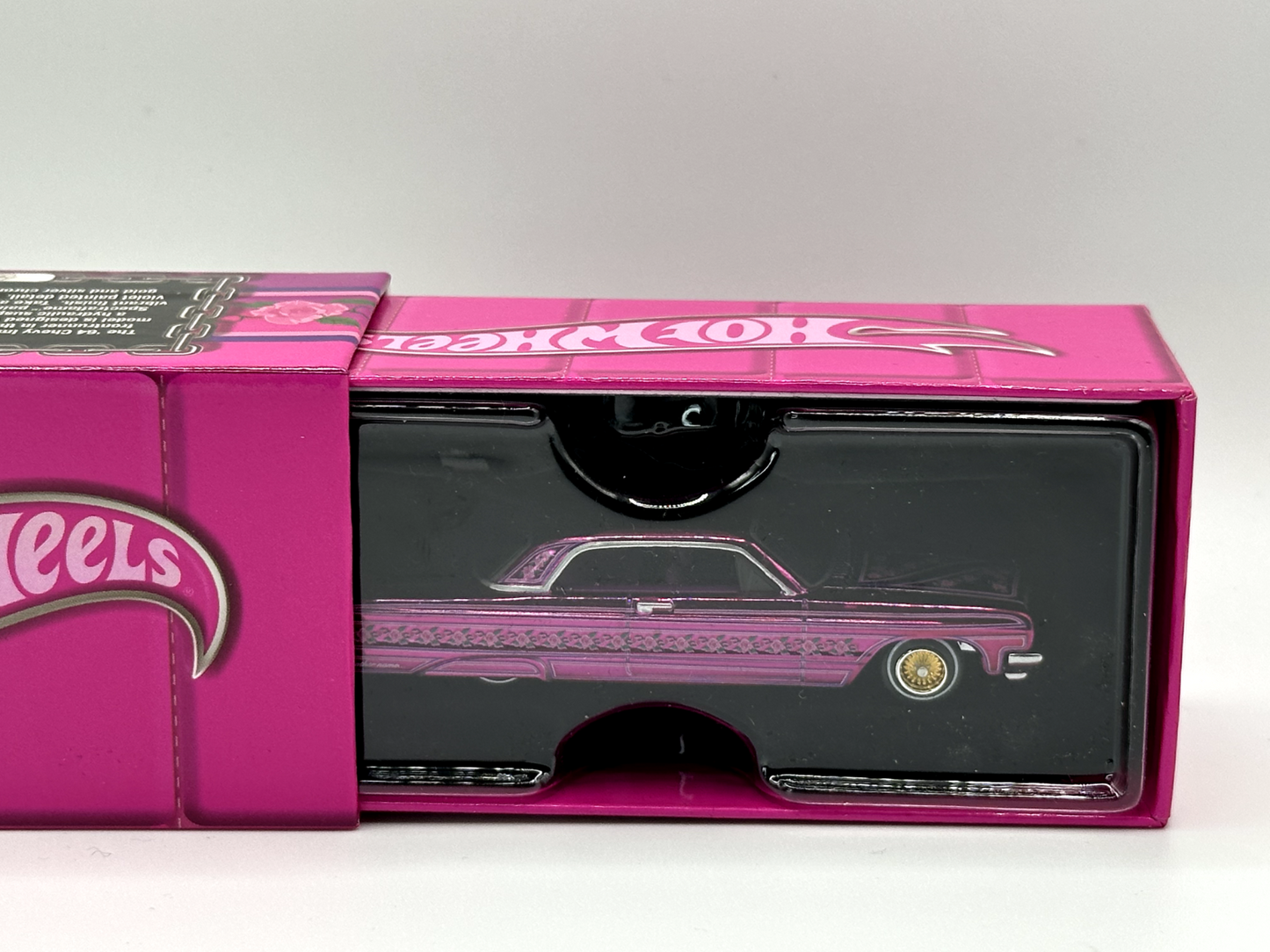 2021 Hot Wheels RLC '64 Chevrolet Impala "Rose 'N One" 08898/20000 With Box