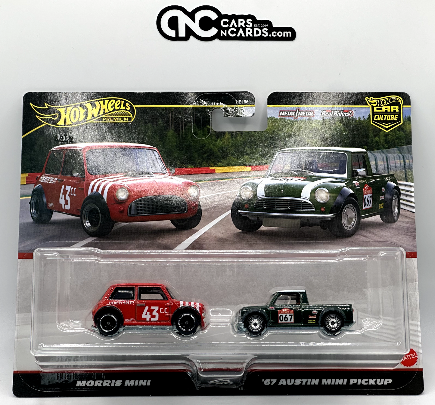 2025 Hot Wheels Premium Car Culture Morris Mini & '67 Austin Mini Pickup