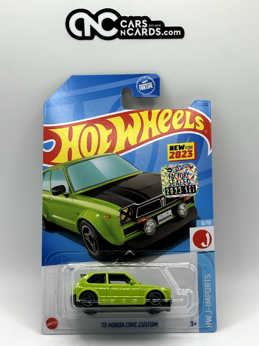 2023 Hot Wheels RLC Factory Sealed HW J-Imports '73 Honda Civic Custom Green