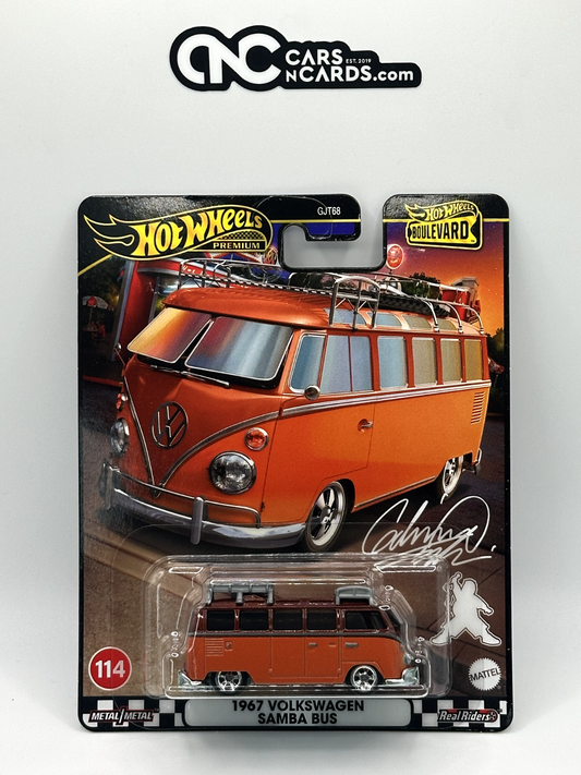2024 Hot Wheels Premium Boulevard #114 1967 Volkswagen Samba Bus