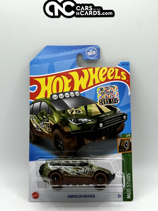 2023 Hot Wheels RLC Factory Sealed Mud Studs 1/5 Chrysler Pacifica Green