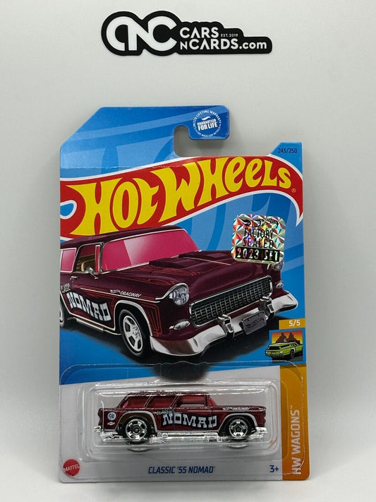 2023 Hot Wheels RLC Factory Sealed HW Wagons 5/5 Classic '55 Nomad (Card Damage)