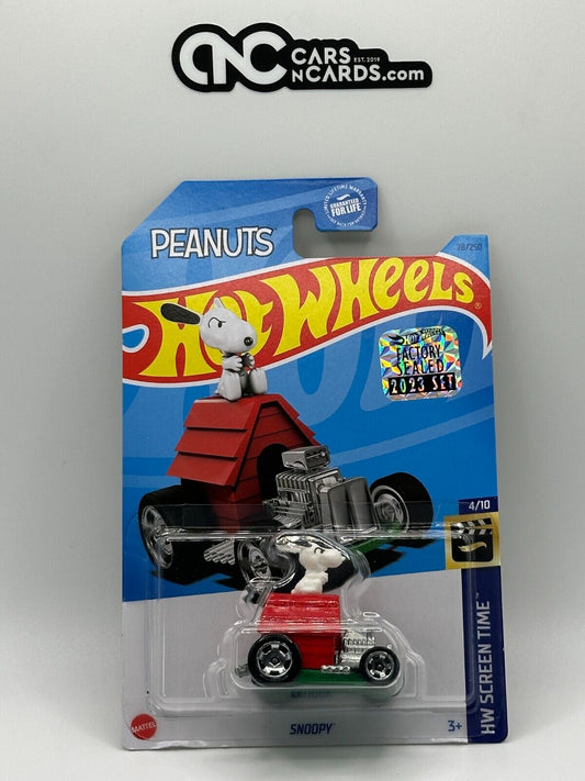 2023 Hot Wheels RLC Factory Sealed HW Screen Time Peanuts Snoopy (Soft Corners)