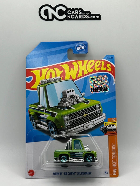 2023 Hot Wheels RLC Factory Sealed HW Hot Trucks 1/10 TOON'D '83 Chevy Silverado
