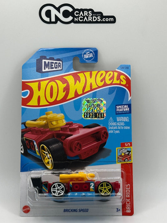 2023 Hot Wheels RLC Factory Sealed Bricking Speed Red (Card Crease)